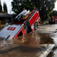 LA water main break, 2009.